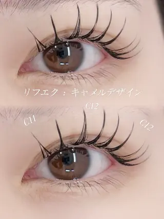 マツエク・マツパ EYELA 日彩のマツエク・マツパデザイン