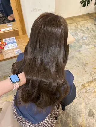 ロング カラー 赤味消し美容師✄﻿ 🍀ヨシノのヘアスタイル