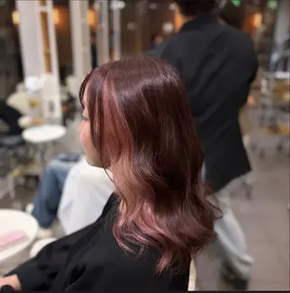 ロング カラー カラーモデル募集 🫧彩花🦋のヘアスタイル