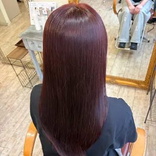 セミロング 【艶髪カラー】 omiのヘアスタイル