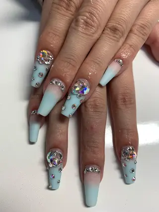ネイル rukianail 新里のネイルデザイン