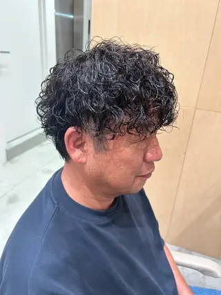 パーマ メンズ 🐲ツイスパ🐲 フェード/龍のヘアスタイル