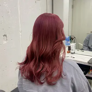 セミロング カラー 🧸艶髪ハイトーン 🍪chan🍯のヘアスタイル