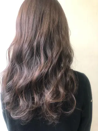 セミロング 🌻韓国風ヘア🌻 ✨🌷ナナコ🌷のヘアスタイル