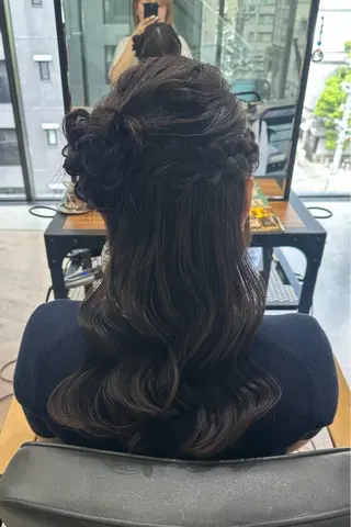 ロング RINO‎🤍🎀 𝑏𝑒𝑙𝑡𝑎のヘアスタイル