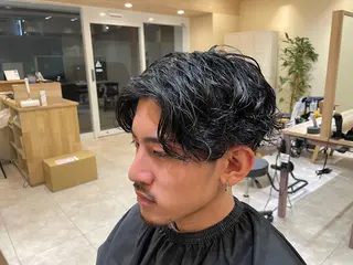 パーマ メンズ 髪質改善 BlancHairのマツエク・マツパデザイン