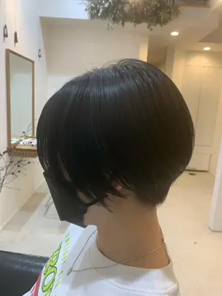 ショート タカハシ ヨシヒトのヘアスタイル