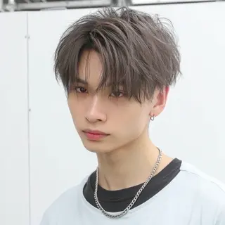 ショート カラー メンズ men's大人っぽさ 🌱ナチュラル/るきのヘアスタイル