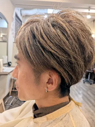 ショート カットモデル無料✂️ 菊池　位公のヘアスタイル