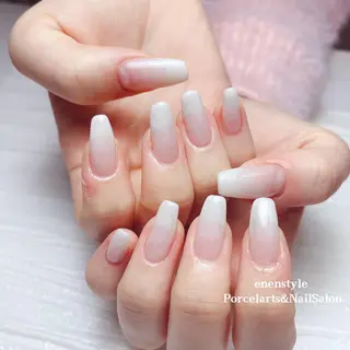 ミディアム ネイル 🐾enen style 🐾のネイルデザイン