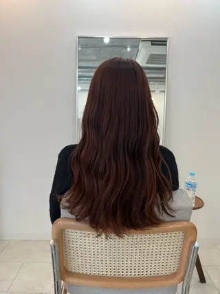 ロング カラー eri kinjoのヘアスタイル