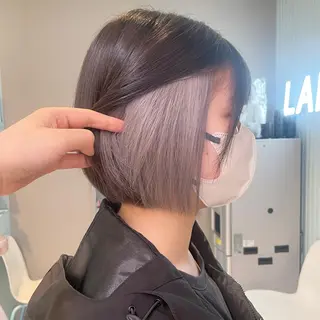 ショート カラー 【美髪矯正/絹髪】 🎀hinano🎀のヘアスタイル
