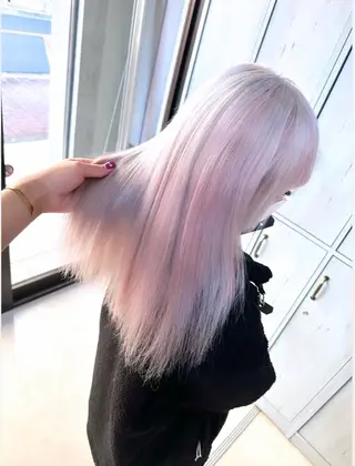 ロング カラー 町田ブリーチ特化 MANATOのヘアスタイル