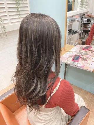 セミロング カラー NicoRE. 大人女子×髪質改善のヘアスタイル