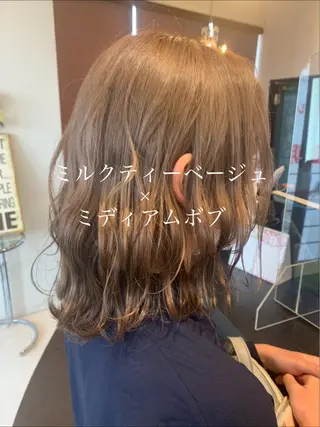 ミディアム タカハシ ヨシヒトのヘアスタイル
