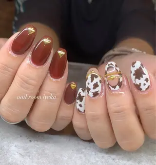 ネイル ネイルルームリッカ 𝐦𝐚𝐲𝐮のネイルデザイン
