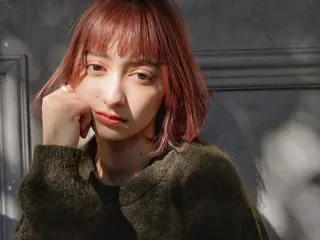 セミロング カラー パーマ ヘアアレンジ newi grande 横浜店のヘアスタイル