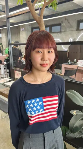 ミディアム 中江 友哉のヘアスタイル