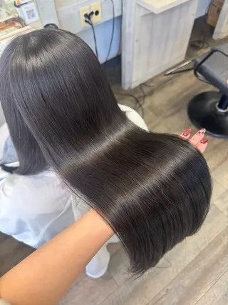 ロング カラー Rena/韓国 /ワンホンヘアのヘアスタイル