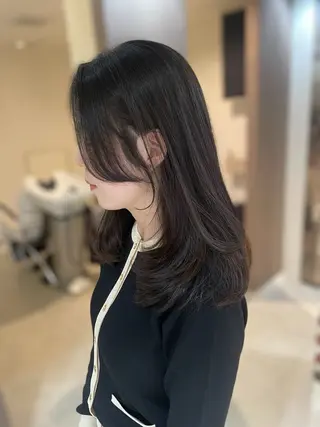 ミディアム KAI RIKAのヘアスタイル