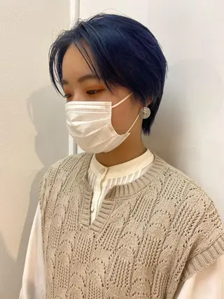 ショート 🪽似合わせカラー RENA.🪽🩶のヘアスタイル