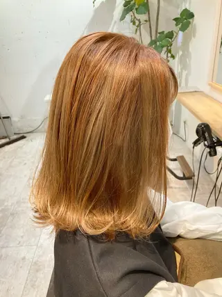 セミロング 【女性指名No.1】 西口直子のヘアスタイル