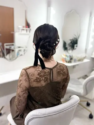 ロング ヘアセットサロン /上坪愛美のヘアスタイル