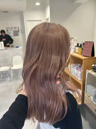 セミロング 韓国ヘア ‎⟡.·KANA🐥のヘアスタイル