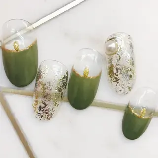 カラー ネイル nailart ecritのネイルデザイン