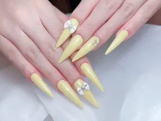 ネイル M🌷nail 長さだし専門店のネイルデザイン