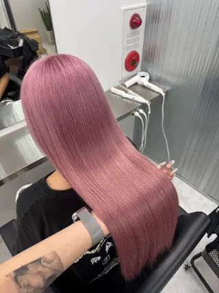 ロング 激盛ハイトーン🪄✩ Kalin🧁🎀のヘアスタイル