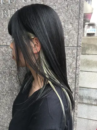 セミロング hair salonのヘアスタイル
