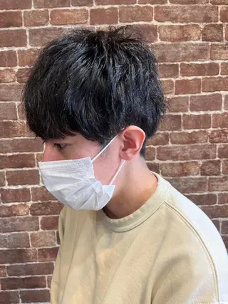ショート カラー パーマ ヘアアレンジ メンズ キッズ ネイル マツエク・マツパ アイブロウ 久木原 ゆりのヘアスタイル