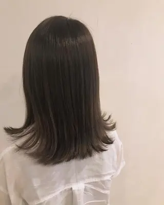 セミロング カラー mayo 🐄🌈のヘアスタイル
