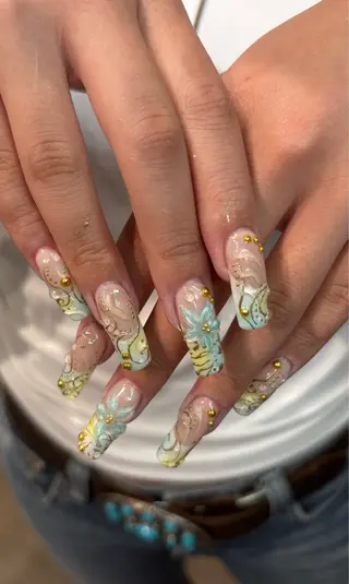 ネイル color.nail 🫧ionaのネイルデザイン