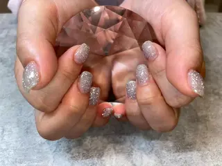 ネイル 妹尾/長さだし パラジェルフィルインのネイルデザイン