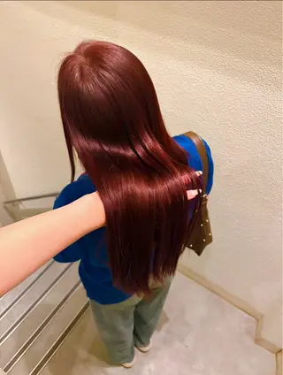 ロング カラー LIV My【マイ】 艶カラー/髪質改善のヘアスタイル