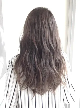 ロング カラー 髪質改善縮毛矯正 美容師✂️山崎竜二のヘアスタイル