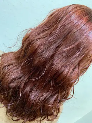 セミロング カラー 天野 開のヘアスタイル