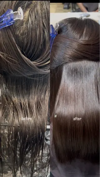 セミロング Lutia池袋 さえ☆のヘアスタイル
