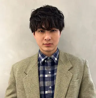 パーマ メンズ メンズ清潔感のプロ 💈メンズパーマ藤田のヘアスタイル