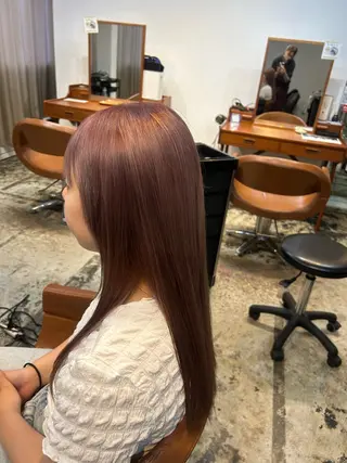 ロング GRAFICA 優香のヘアスタイル