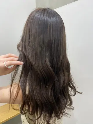 ロング カラー 韓国好き🇰🇷 美容師MIKUのヘアスタイル