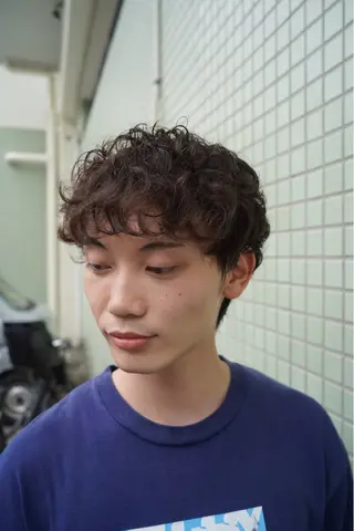 メンズ 岩崎流成 スタイリストのヘアスタイル