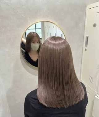 ミディアム 小寺 唯希のヘアスタイル