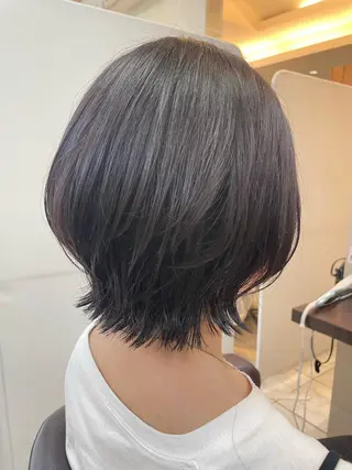 ショート 垢抜け透明感カラー 🌻篠崎梓🌻のヘアスタイル