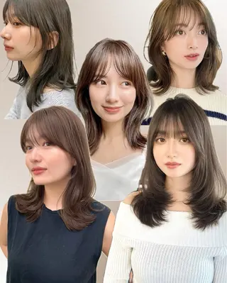 ミディアム カラー 内野   龍海 /ボブのヘアスタイル