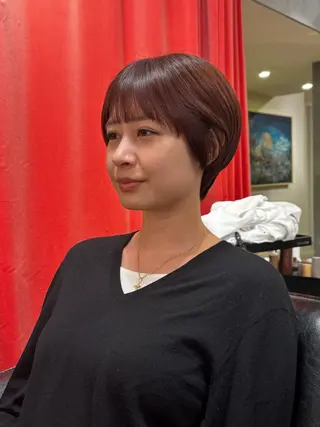 ショート ボブ/ショート カオリのヘアスタイル
