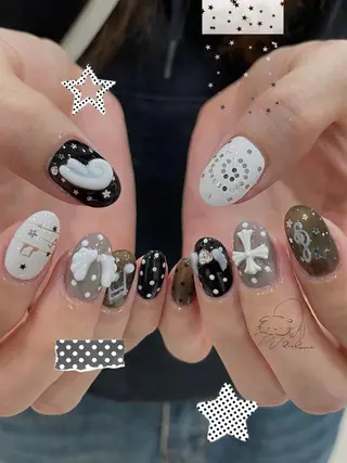 ネイル ronronne .のネイルデザイン