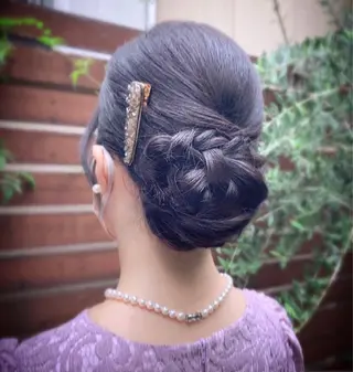 ヘアアレンジ 40代からの大人女性 ⭐︎hiroのヘアスタイル